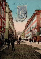 Lissabon (Portugal) Rua Augusta Straßenbahn I- - Otros & Sin Clasificación