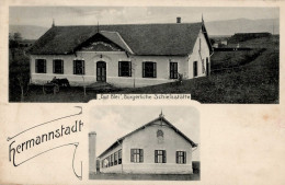 Hermannstadt Gasthaus Zur Bürgerlichen Schießstätte Schützenhaus 1915 I-II - Romania