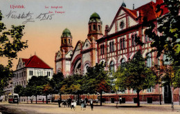 Novi Sad (Serbien) Tempel Synagoge Kinder Straßenbahn I-II (Ecke Gestaucht, Ecken Abgestossen) Synagogue - Serbie