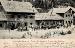 Slovenj Gradec Windischgraz Krarankenbahnbau Gasthaus Tunnel Margarethe Jaklitsch I-II (Ecke Gestaucht, Ecken Abgestosse - Slowenien