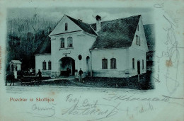 Frauenberg Bei Laibach (Slowenien) Mondschein-Karte 1900 I-II (Marke Entfernt) - Slovenia