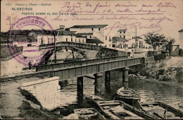 Algeciras (Spanien) Puente Sobre El Rio De La Miel Sonderstempel Der Conferencia Internacional 3. Februar 1906 I-II - Autres & Non Classés