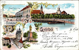 Györböl (Ungarn) 1898 I-II (Ecken Abgestossen) - Hungary