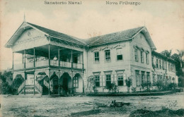 Nova Friburgo (Brasilien) Sanatorio Naval I-II (fleckig) - Altri & Non Classificati