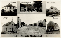 Delcampe - Colonia Marienthal (Brasilien) Cafe Hornung Schule Cafe Köhler 1928 I - Autres & Non Classés