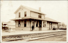Preston (Iowa) Bahnhof I-II (fleckig, Marke Entfernt) - Other & Unclassified