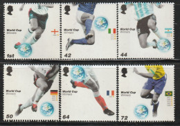 GRANDE BRETAGNE - N°2762/7 ** (2006) Coupe Du Monde De Football - Nuevos