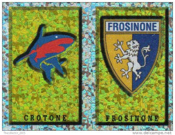 CALCIATORI - Calcio - Figurine Panini-calciatori 1997-98- N. #676 SCUDETTO CROTONE-FROSINONE - Edizione Italiana