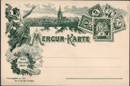 Stadtpost Hannover Mercur-Karte Zum 10jährigen Bestehen 1896 I-II - Altri & Non Classificati