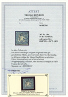 Altdeutschland Württemberg 18 Kreuzer Wappen 1857 Fotoattest Heinrich BPP Insgesamt Sehr Gut"" - Andere & Zonder Classificatie