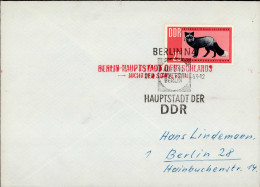 Berlin DDR Sonderstempel Hauptstadt Der DDR" Gegenstempel Westberlin ...nicht Der Sowjetzone 1963" - Sonstige & Ohne Zuordnung
