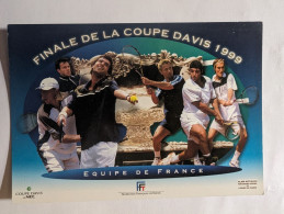 CP - Tennis Finale De La Coupe Davis 1999 équipe De France - Tenis