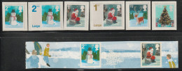 GRANDE BRETAGNE - N°2811/6+2811a/2a ** (2006) Noël - Unused Stamps