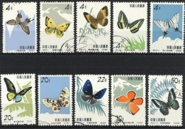 China VR Schmetterlinge S56 I 1963 Kpl. - Otros & Sin Clasificación