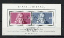 Schweiz IMABA-Blockausgabe 1948 ESST - Europe (Other)