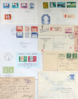 Schweiz Kleines Lot Briefe, Belege U. Ganzsachen, Einiges Vor 1945, Unterschiedliche Erhaltung - Otros - Europa
