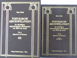 Österreich Stempel-Handbuch Postalische Abstempelungen Im Derzeitigen österreichischen Staatsgebiet Von 1900 Bis Heute T - Otros - Europa