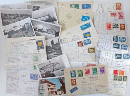 Bulgarien Posten Ansichtskarten U. Briefe (FDC), Viel 50iger Jahre Mit Tw. Interessanten Frankaturen, Bedarfspost, Einig - Sonstige - Europa