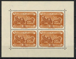 Ungarn Kleinbogen Tag Der Briefmarke 1947 Postfrisch** Pracht, Bitte Begutachten! - Otros - Europa