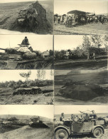 WK II Foto 46 Fotokarten Mit Panzern Und Technik Abb. II - War 1939-45