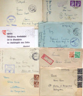 Feldpost WK II Umfangreiche Sammlung Einer Familienkorrespondenz Mit Briefinhalten (u.a. Luftwaffe), Auch Etwas Nachkrie - Guerre 1939-45
