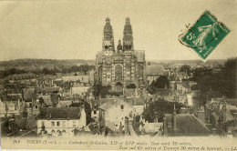 CPA TOURS (Indre Et Loire) - Cathédrale St Gatien (n°264) - Tours