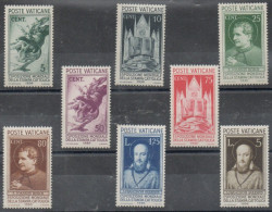 Vaticano - 1936 - "Stampa Cattolica", Serie Completa, 8 Valori, Gomma Integra, Catalogo 47/54 - Neufs