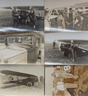 Flugwesen Pioniere FLIEGERHELDEN UDET, Ernst 9 Orign. Fotos Meist Im Format 16,5x12 Cm I-II Aviation - Oorlog 1914-18