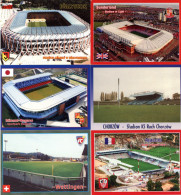 Fussball Stadien International Lot Mit 260 Modernen Ansichtskarten - Soccer