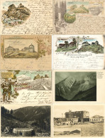 Schneekoppe Im Riesengebirge Album Mit Ca. 150 Ansichtskarten Ab 1892 - Autres & Non Classés