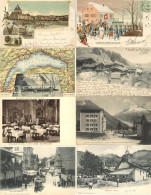 Schweiz Posten Mit Ca. 1200 Ansichtskarten Viele Einfache Karten Aber Auch Ein Paar Bessere - Other & Unclassified