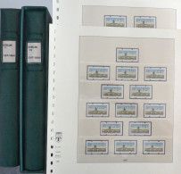 BERLIN Sammlung 1967-1990 Ohne C/D, Sonst Kpl. Mit ATM Doppelt Gesammelt **/gestempelt (meist Versandstelle) Auf Vordruc - Autres & Non Classés