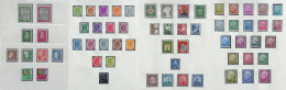 BUND-Sammlung 1949-2000 Postfrisch** Auf Vordruck In 5 Lindner-Ringbindern, Anfangs Fehlen Ein Paar Ausgaben, Aber Trotz - Sonstige & Ohne Zuordnung