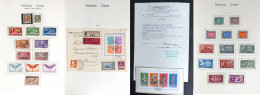Schweiz Sammlung Ab Strubel 1854 */**/O Bis Ca. 1970, Schwerpunkt Gestempelt (u. Tw. Auf Belegen, Wenig Falz* Bzw. Postf - Autres - Europe