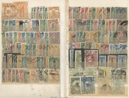 ÜBERSEE/EUROPA - Kleines Steckalbum Mit Briefmarken Von ALT-ASIEN Und ALT-EUROPA Dabei Viel CHINA Und JAPAN - Unterschie - Otros & Sin Clasificación