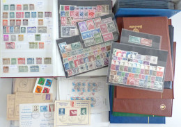 Deutschland Sehr Umfangreiche Start-Sammlung Im Großen Karton Ab Deutsches Reich, 3. Reich Vordruck, Mehrere Steckbücher - 100 - 499 Postales