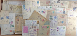 Nachporto, Retouren Und Sonstige Postvermerke Aus Aller Welt, Reichhaltige Sammlung In Großer Schachtel Ab Ca. 1900, Etl - 100 - 499 Karten