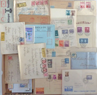 Mitteleuropa Sammlung Briefe U. Ganzsachen, Österreich, Ungarn, Tschechoslowakei, Liechtenstein, Etliches Vor 1945, Besi - 100 - 499 Cartes