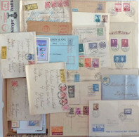 Mitteleuropa Sammlung Briefe U. Ganzsachen, Österreich, Ungarn, Tschechoslowakei, Liechtenstein, Etliches Vor 1945, Besi - 100 - 499 Postcards