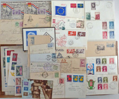 West- U. Südwesteuropa Sammlung Briefe U. Ganzsachen, Benelux-Staaten (einiges Luxembourg), Frankreich, Monaco, Spanien, - 100 - 499 Postcards