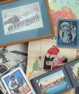 WUKI Große, Reichhaltige Kiste Mit Ansichtskarten, Autogrammen, Fotos, Zeitschriften Und Vieles Mehr - 100 - 499 Cartoline