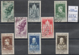 Vaticano - 1936 - "Stampa Cattolica", Serie Completa, 8 Valori, Annullati, Catalogo 47/54 - Used Stamps