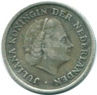 1/10 GULDEN 1959 NETHERLANDS ANTILLES SILVER Colonial Coin #NL12234.3.U.A - Antilles Néerlandaises