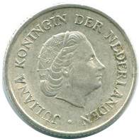 1/4 GULDEN 1967 NIEDERLÄNDISCHE ANTILLEN SILBER Koloniale Münze #NL11476.4.D.A - Antilles Néerlandaises