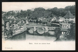 14489 - SUISSE -  BERN - Partie Der Unteren Stadt - DOS NON DIVISE - Berne