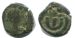ANASTASIUS I PENTANUMMIUS COOPER Ancient BYZANTINE Coin 2.8g/16mm #AB417.9.U.A - Byzantines