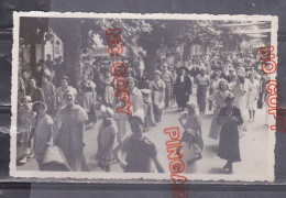 Fixe Carte Photo Fête Commune Libre Valescure Fréjus Saint Raphaël Reconstitution Historique Vers 1939 - Saint-Raphaël