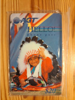 Prepaid Phonecard Canada, AGT Hello Phone Pass - Native American - Mint In Blister - Kanada