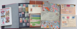 WUNDERKARTON - Große Kiste Voll BRIEFMARKEN-POSTEN BRIEFE GANZSACHEN BESONDERHEITEN Usw. Dabei Auch Etliche Bessere Mark - 100 - 499 Postcards