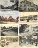 Deutschland Partie Von Ca. 250 Ansichtskarten Meist Vor 1945 Eher Einfache Ware I-II - Andere & Zonder Classificatie